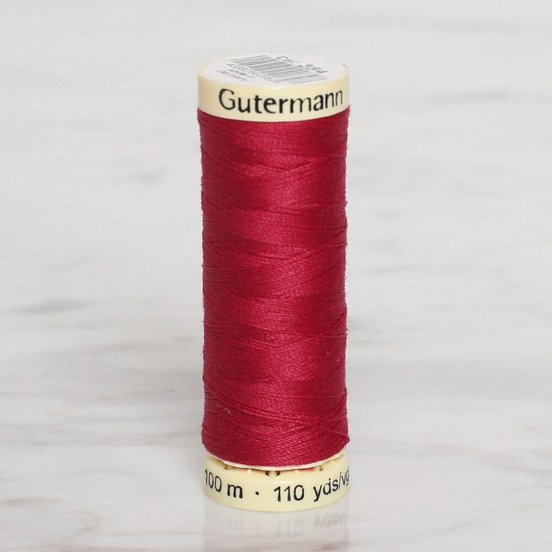Gtermann Sewing Thread, 100m, Dark Red – 384