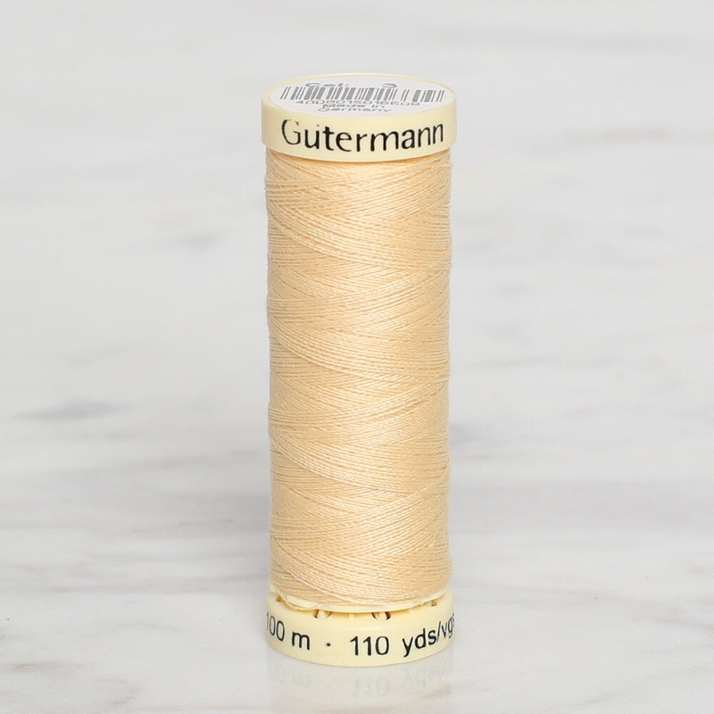 Gtermann Sewing Thread, 100m, Light Yellow – 3