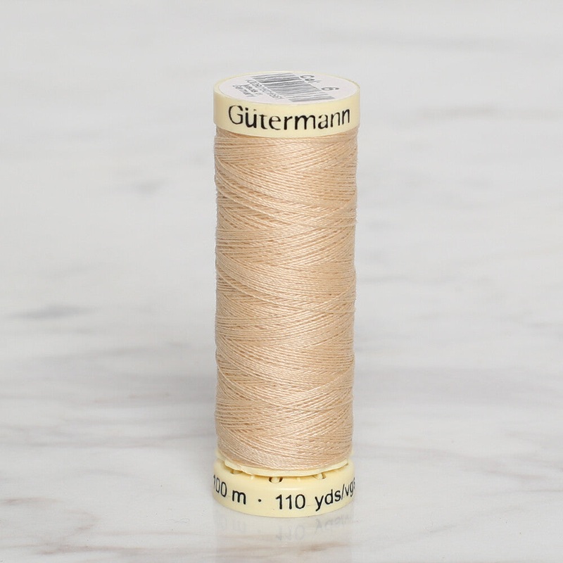Gtermann Sewing Thread, 100m, Light Yellow  – 6