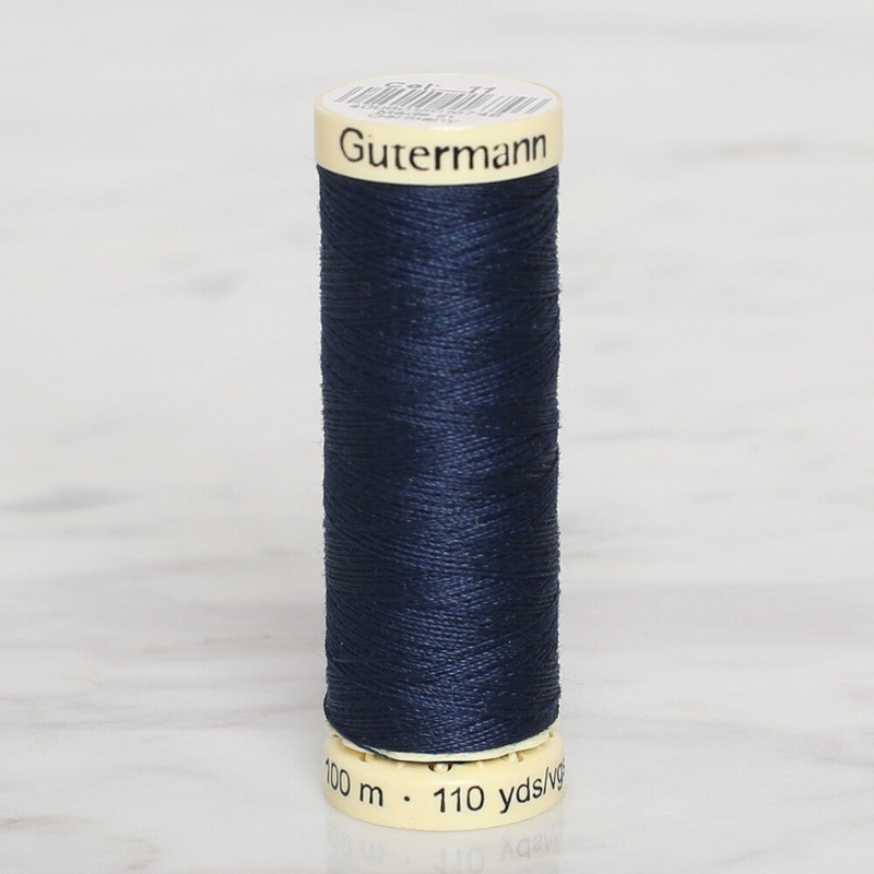 Gtermann Sewing Thread, 100m, Navy Blue – 11