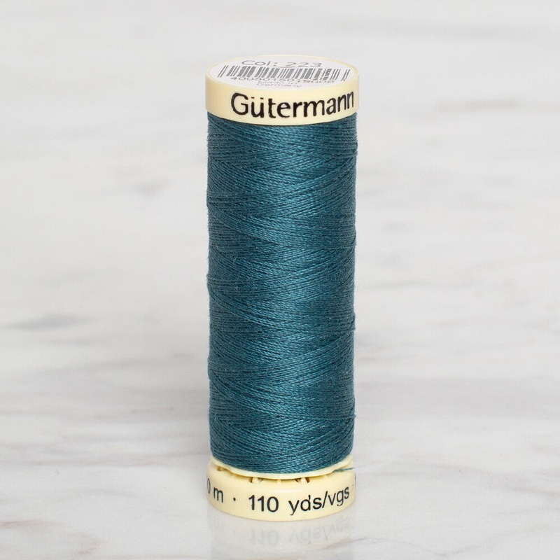 Gtermann Sewing Thread, 100m, Petrol Green  – 223