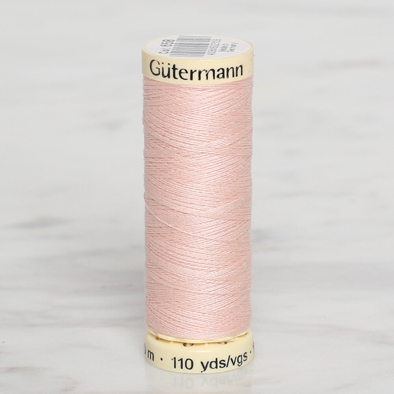 Gtermann Sewing Thread, 100m, Powder Pink  – 658