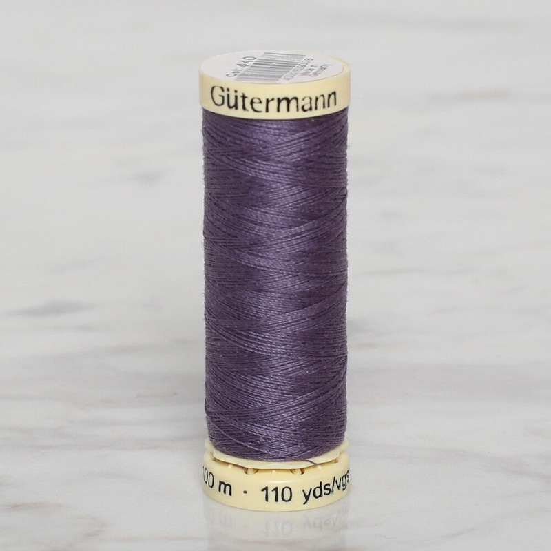 Gtermann Sewing Thread, 100m, Purple – 440