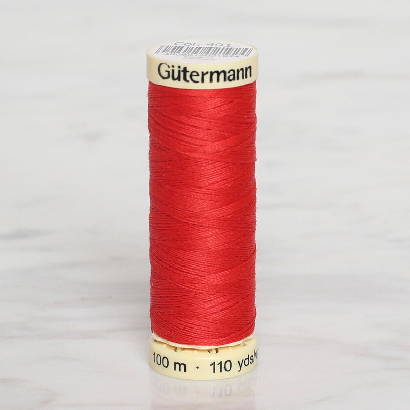 Gtermann Sewing Thread, 100m, Red  – 491