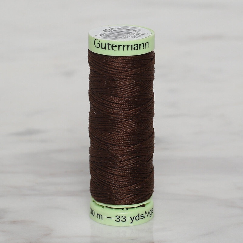 Gtermann Sewing Thread, 30m, Dark Brown – 694