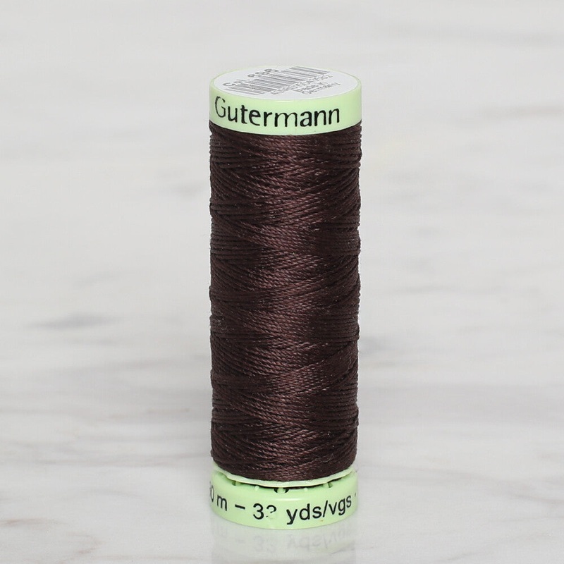 Gtermann Sewing Thread, 30m, Dark Brown – 696