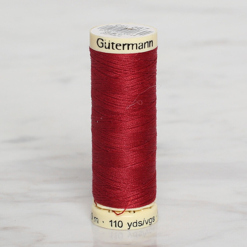 Gtermann Sewing Thread, 30m, Dark Red – 367