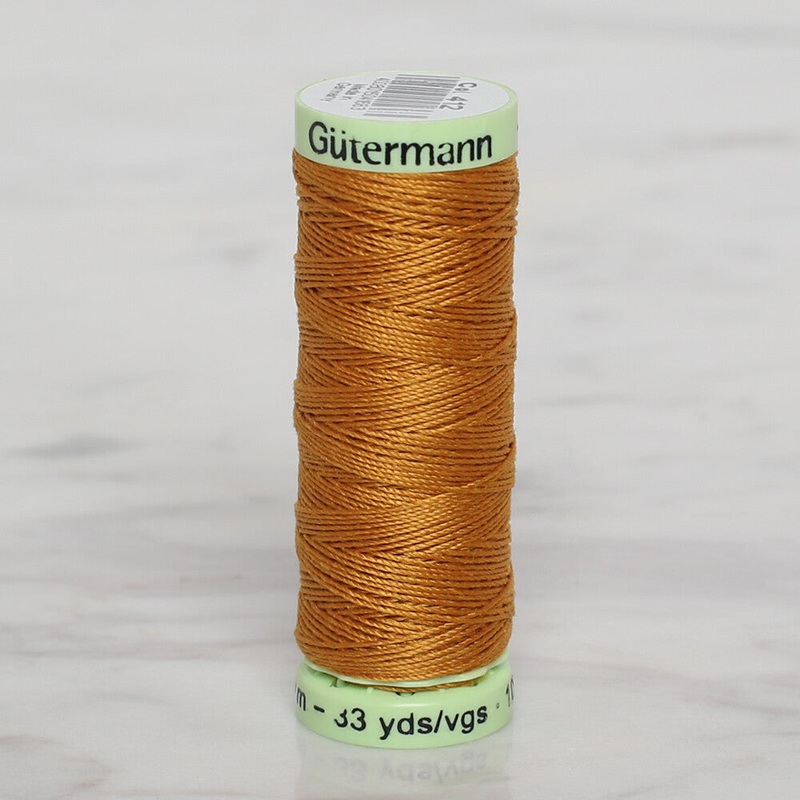 Gtermann Sewing Thread, 30m, Mustard – 412