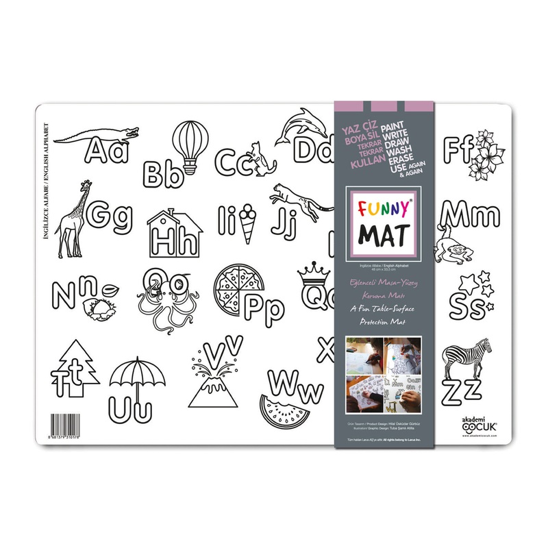 Akademi ocuk Funny Mat – English Alphabet