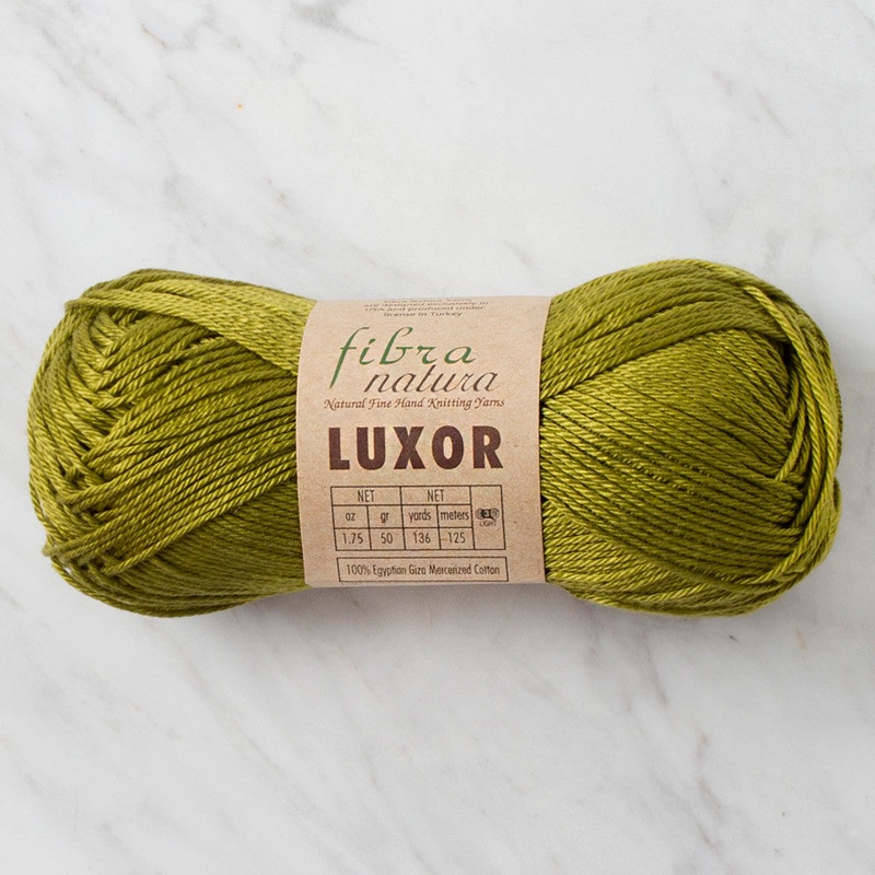 Fibra Natura Luxor Yarn, Green – 105-17