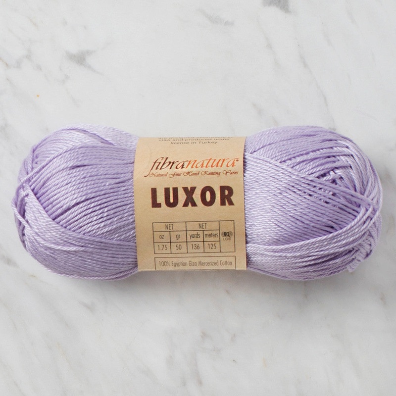 Fibra Natura Luxor Yarn, Lilac – 105-09
