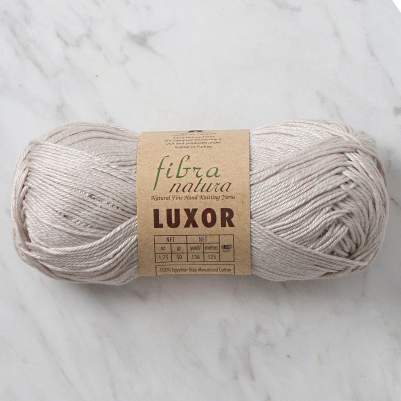 Fibra Natura Luxor Yarn, Stone Color – 105-31