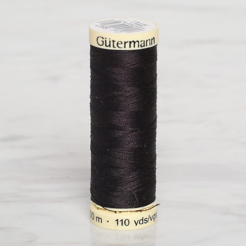Gtermann Sewing Thread, 100m, Black  – 682