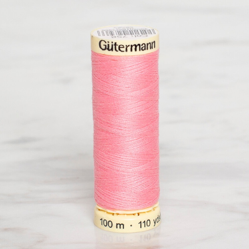 Gtermann Sewing Thread, 100m, Candy Pink  – 758