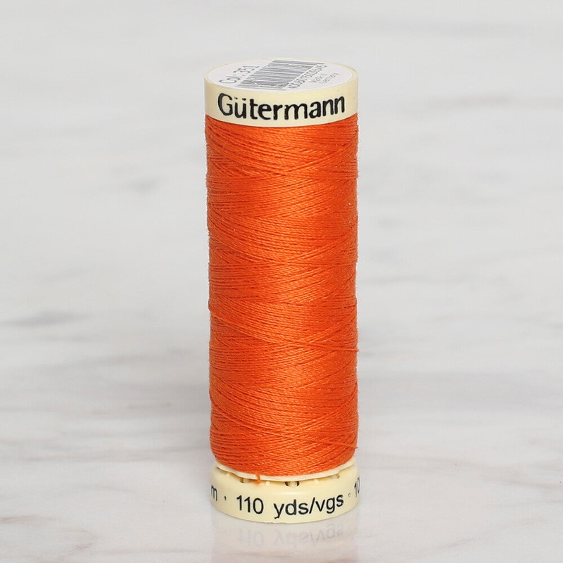 Gtermann Sewing Thread, 100m, Orange  – 351