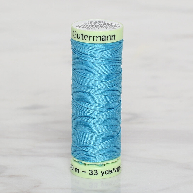 Gtermann Sewing Thread, 100m, Turquoise  – 736