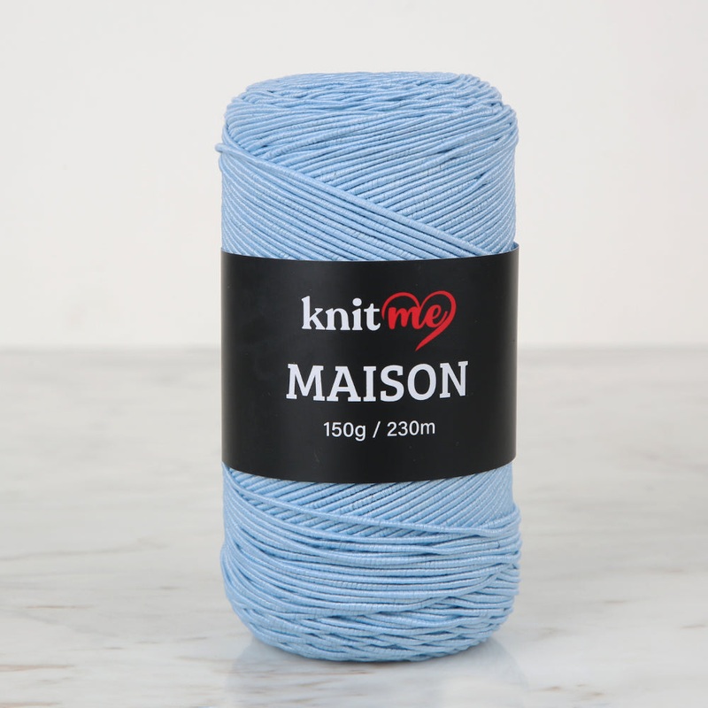 Knitme MAISON Hand Knitting Yarn ,Blue KNM17