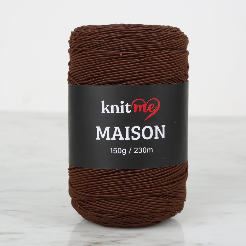 Knitme MAISON Hand Knitting Yarn ,Brown KNM24