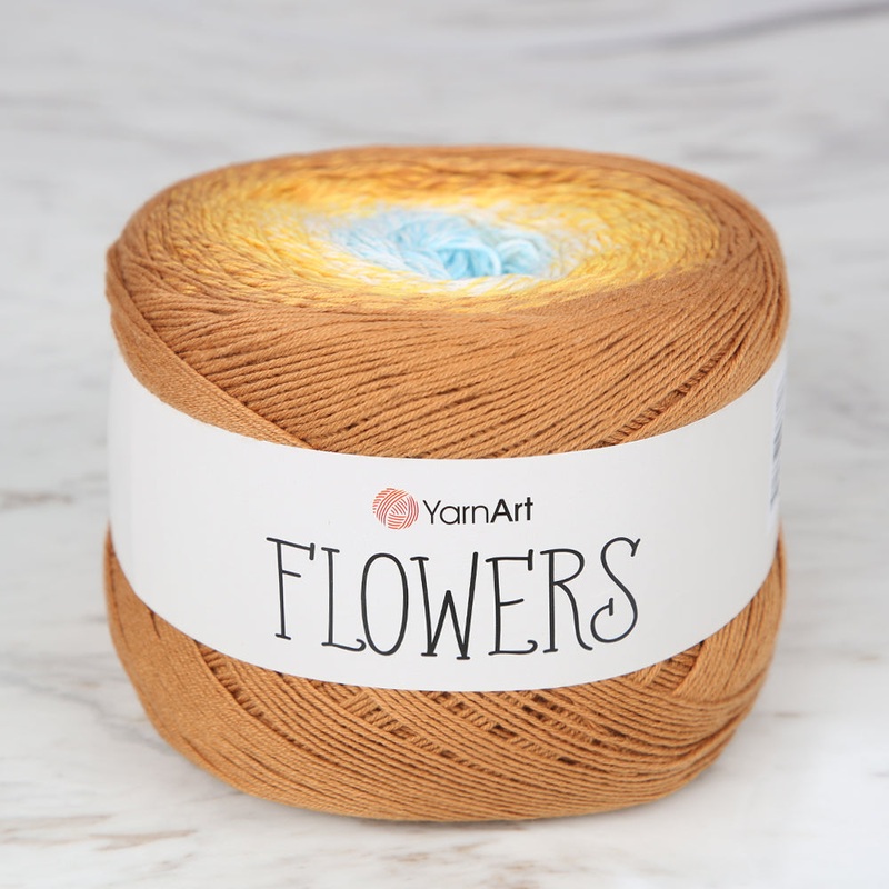 YarnArt Flowers Cotton Gradient Yarn – 309