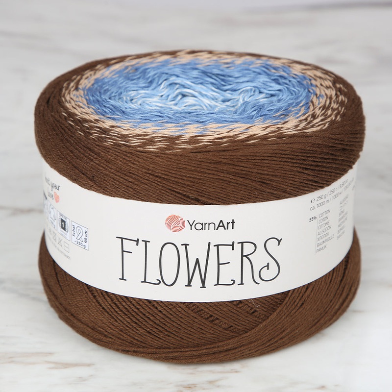 YarnArt Flowers Cotton Gradient Yarn – 320