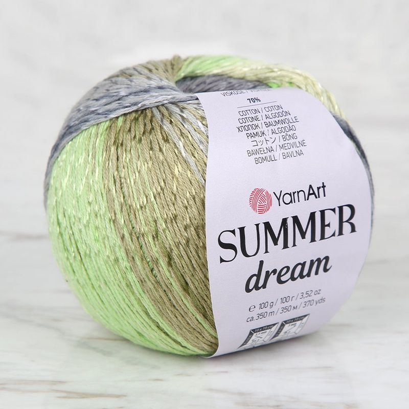 YarnArt Summer Dream Knittting Yarn , Variegated – 4303