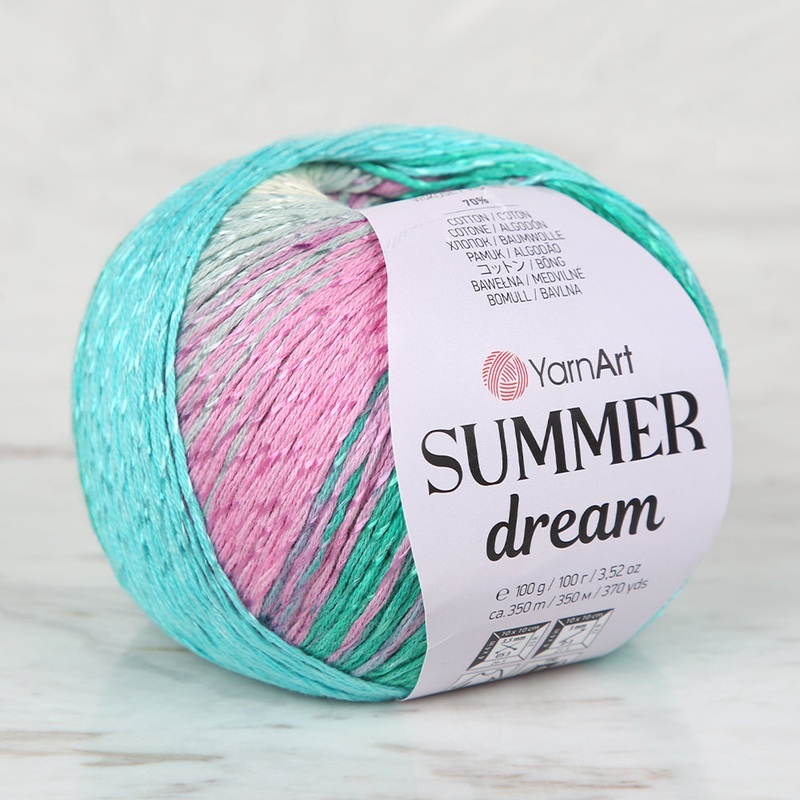 YarnArt Summer Dream Knittting Yarn , Variegated – 4309