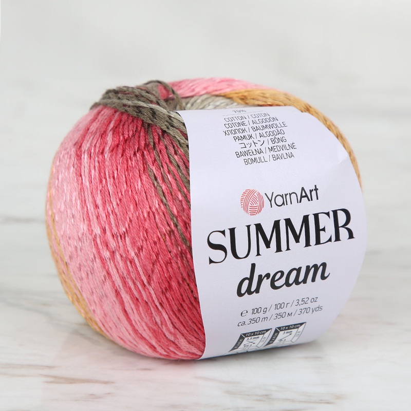 YarnArt Summer Dream Knittting Yarn , Variegated – 4313
