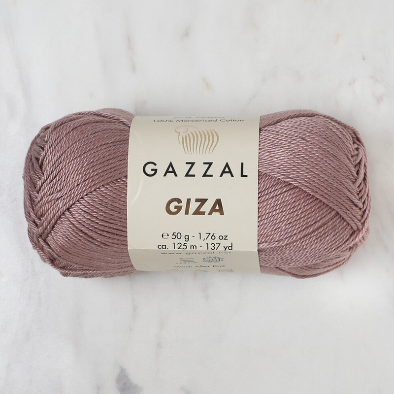 Gazzal Giza Yarn, Coffee – 2495