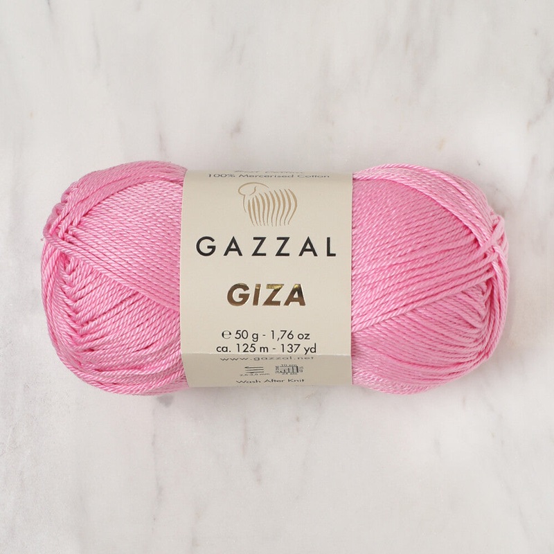 Gazzal Giza Yarn, Pink – 2492
