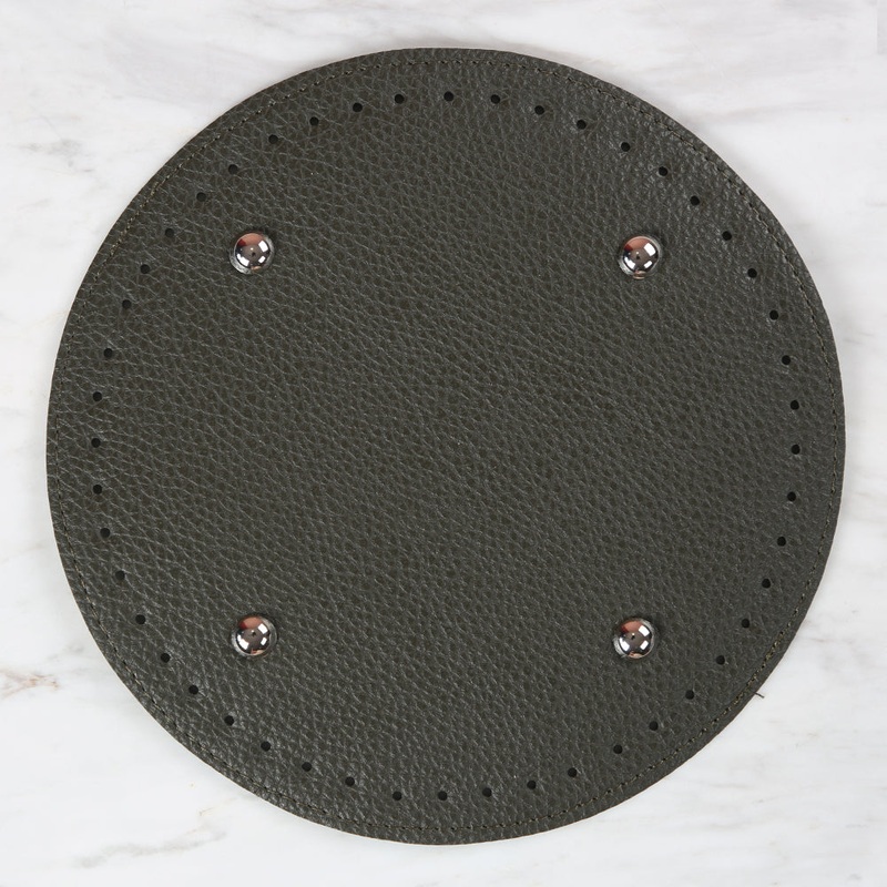 Knitme Bag Base Round 22 cm Khaki BA-0064