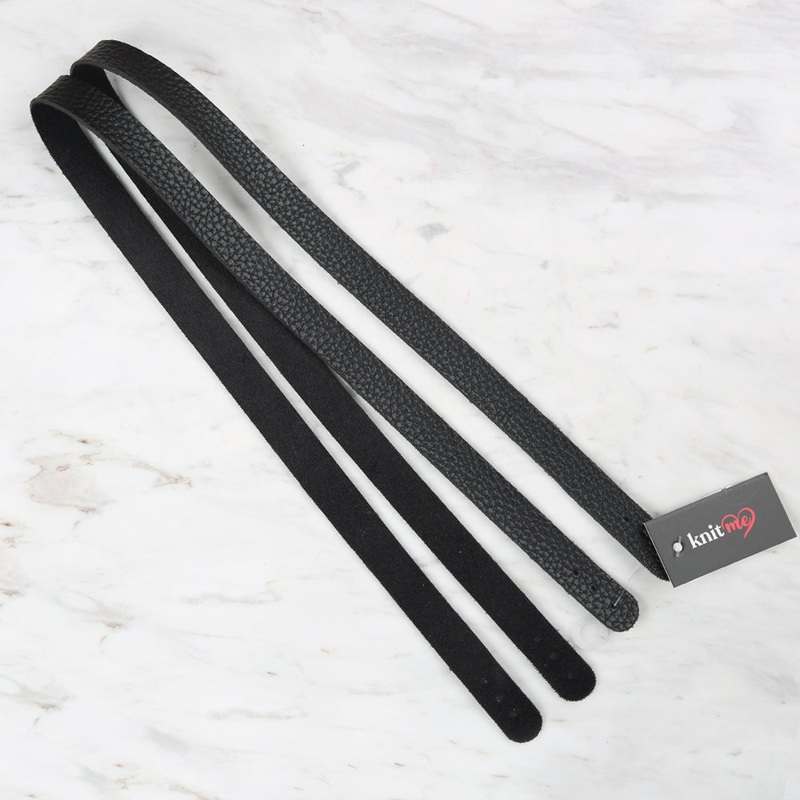 Knitme Sports Sewing Bag Hanger 70×1.7 cm (Pair) Black BA-0074