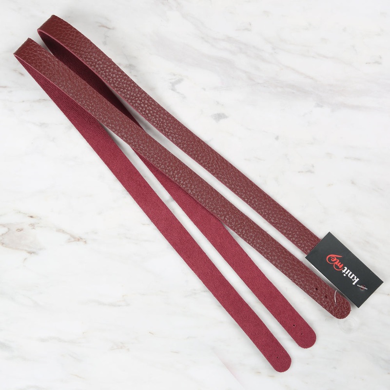 Knitme Sports Sewing Bag Hanger 70×1.7 cm (Pair) Claret Red BA-0074