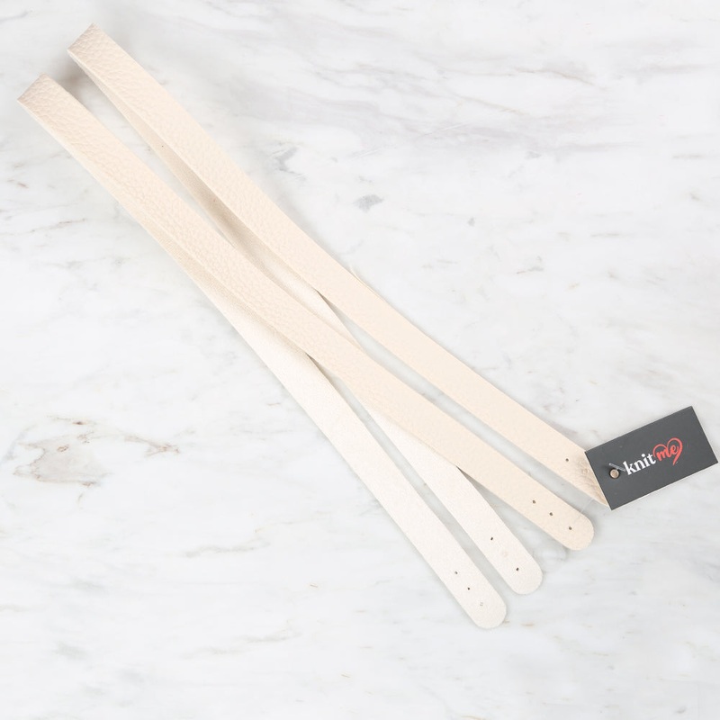 Knitme Sports Sewing Bag Hanger 70×1.7 cm (Pair) Cream BA-0074