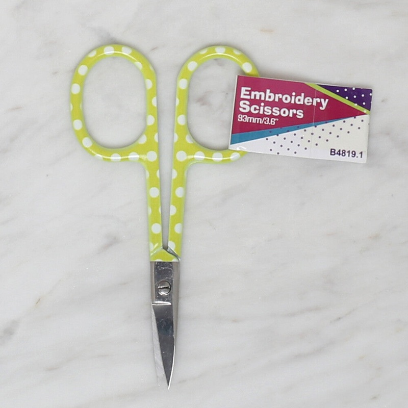 Loren Patterned Scissors, Green – B4819.1
