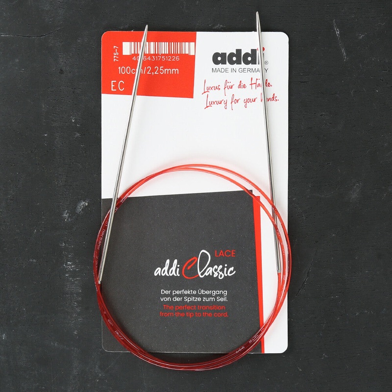 Addi 2.25mm 100cm Lace Circular Knitting Needle – 775-7