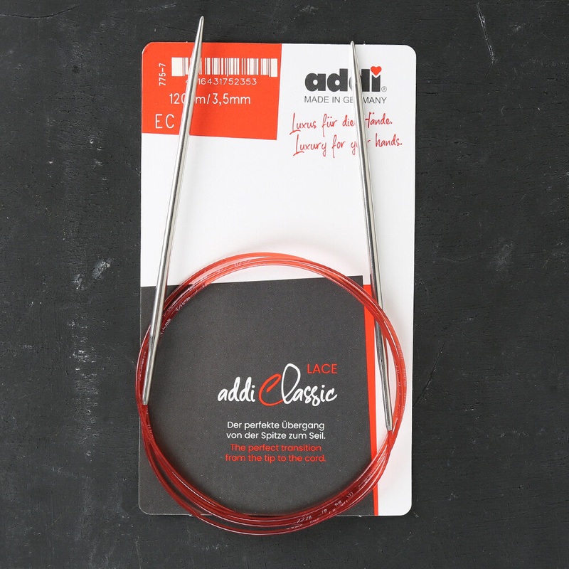 Addi 3.5mm 120cm Lace Circular Knitting Needle – 775-7