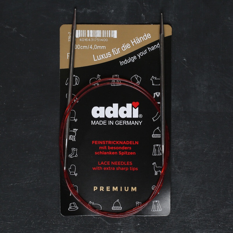 Addi 4.0mm 100cm Lace Circular Knitting Needle – 775-7