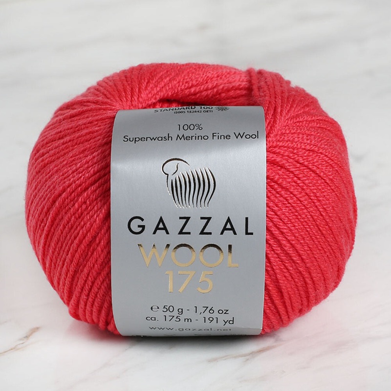 Gazzal Wool 175 50 Gr Yarn, Fuchsia – 332