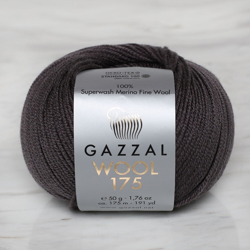 Gazzal Wool 175 50 Gr Yarn, Fume – 303