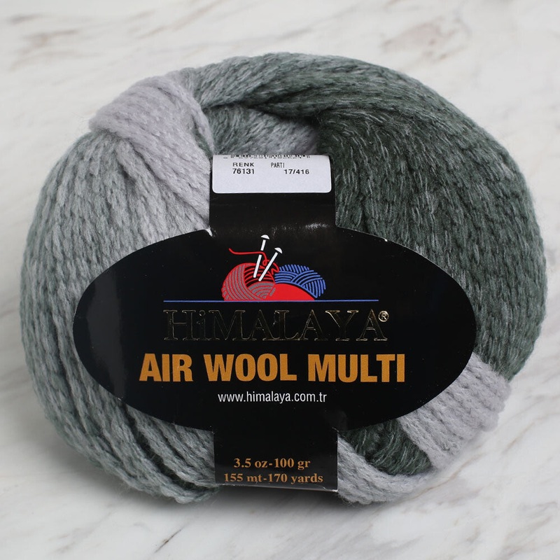Himalaya Air Wool Multi Yarn, Variegated Color – 76131