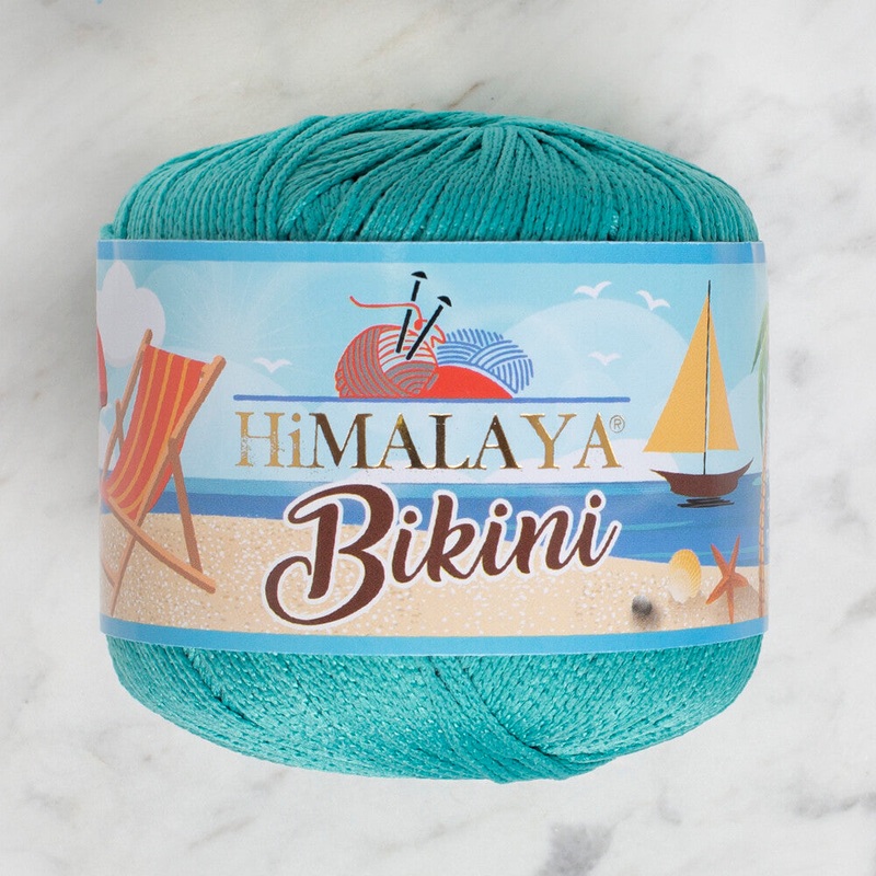 Himalaya Bikini Knitting Yarn, Green – 80610