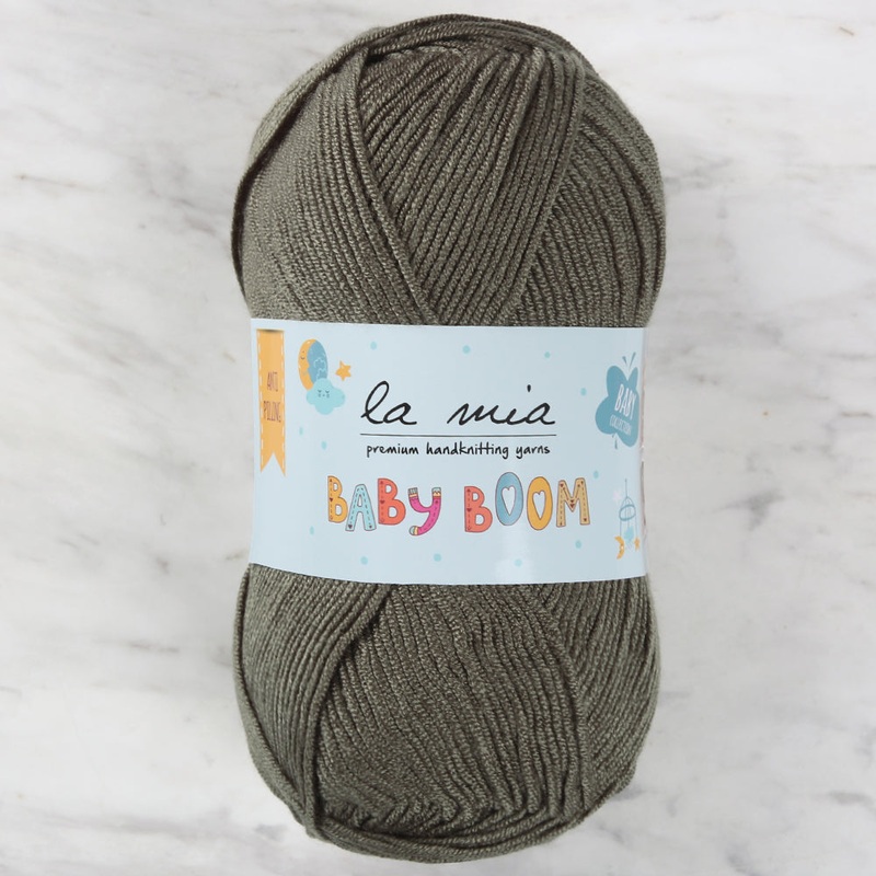 La Mia Baby Boom Knitting Yarn, Green – 444