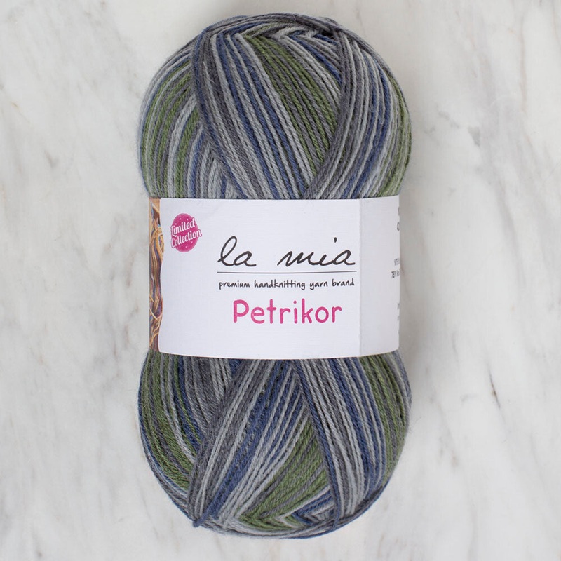 La Mia Petrikor Socks Yarn, Variegated – L02