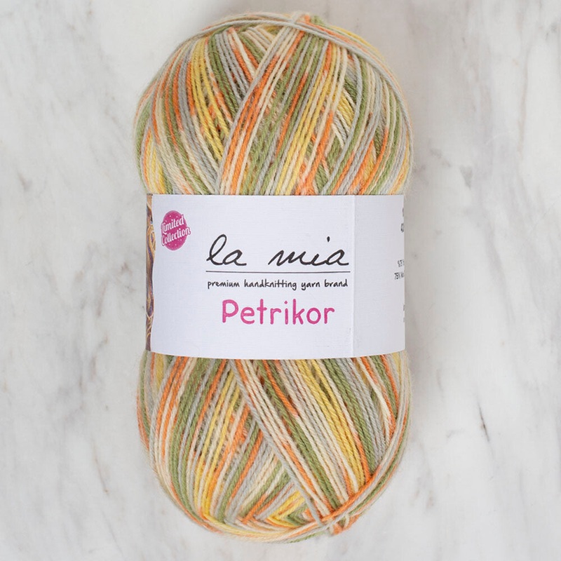 La Mia Petrikor Socks Yarn, Variegated – L05