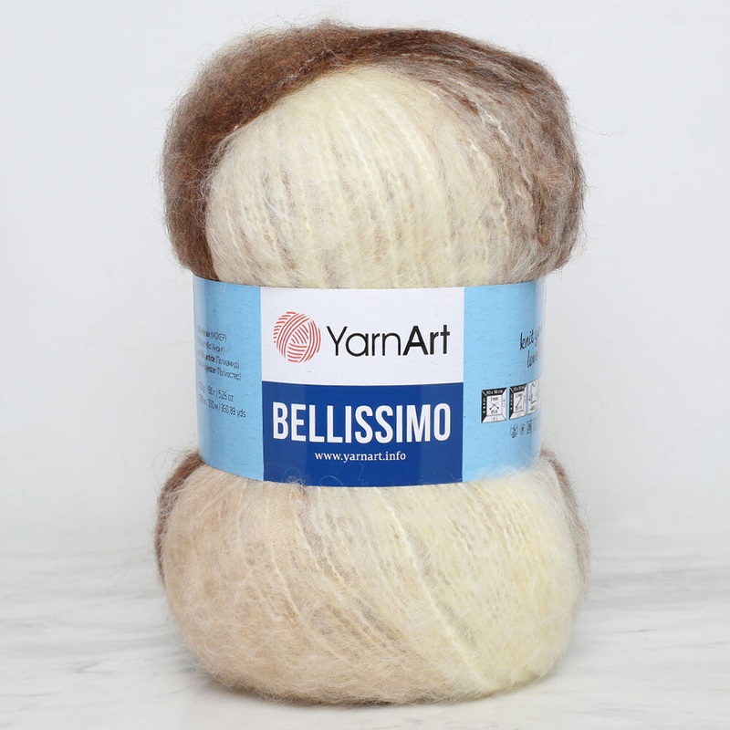 Yarnart Bellissimo Yarn, Variegated – 1402