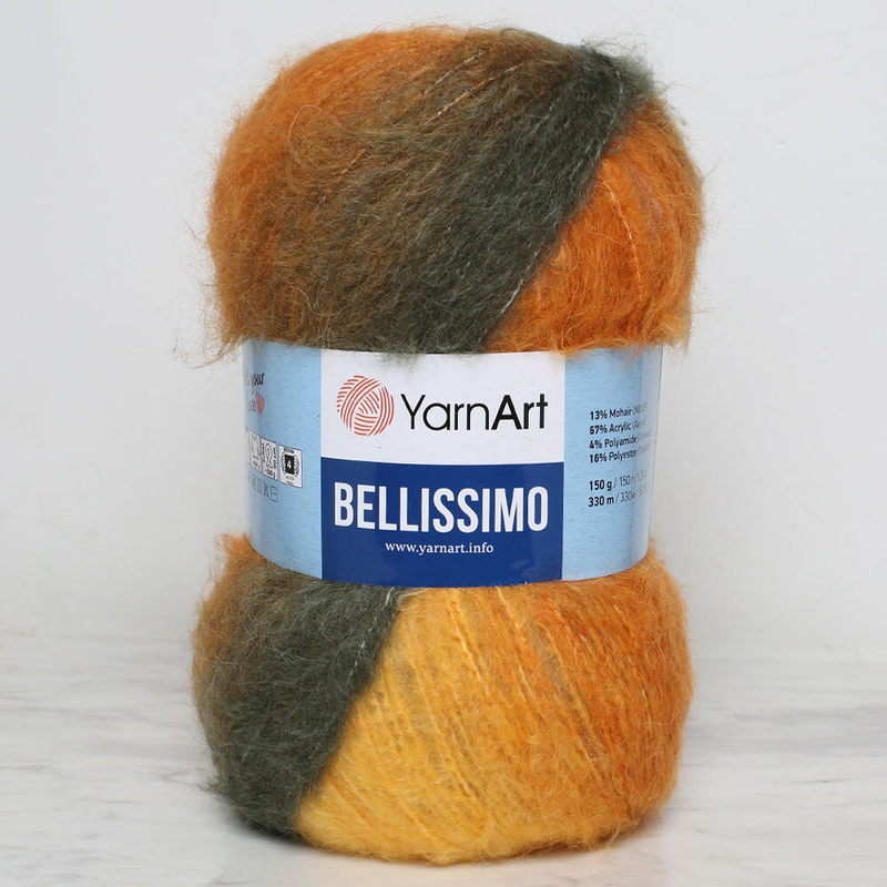 Yarnart Bellissimo Yarn, Variegated – 1405