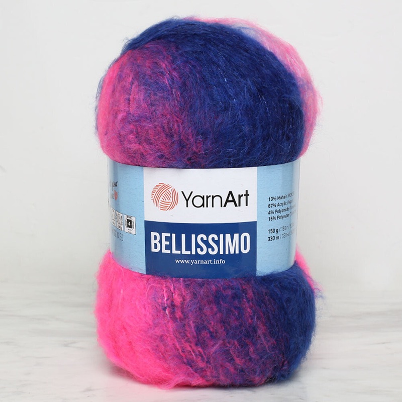 Yarnart Bellissimo Yarn, Variegated – 1407