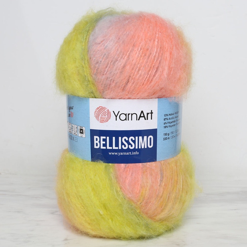 Yarnart Bellissimo Yarn, Variegated – 1409