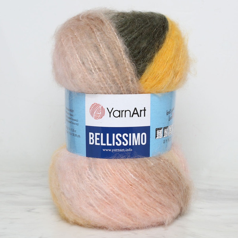 Yarnart Bellissimo Yarn, Variegated – 1410