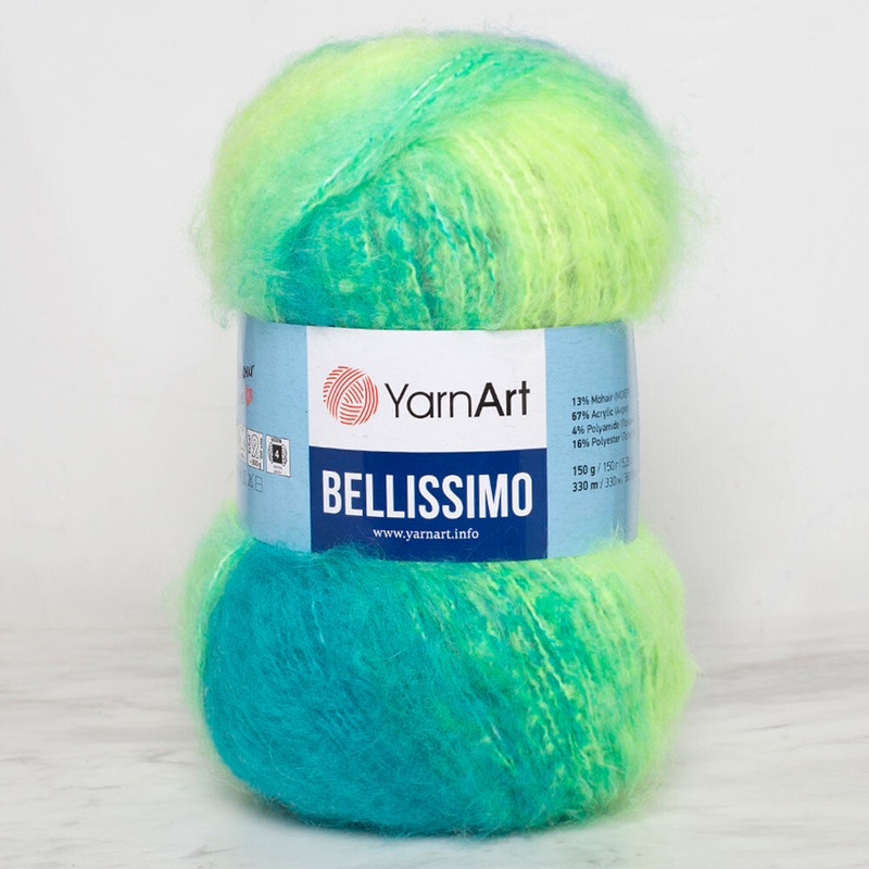 Yarnart Bellissimo Yarn, Variegated – 1412